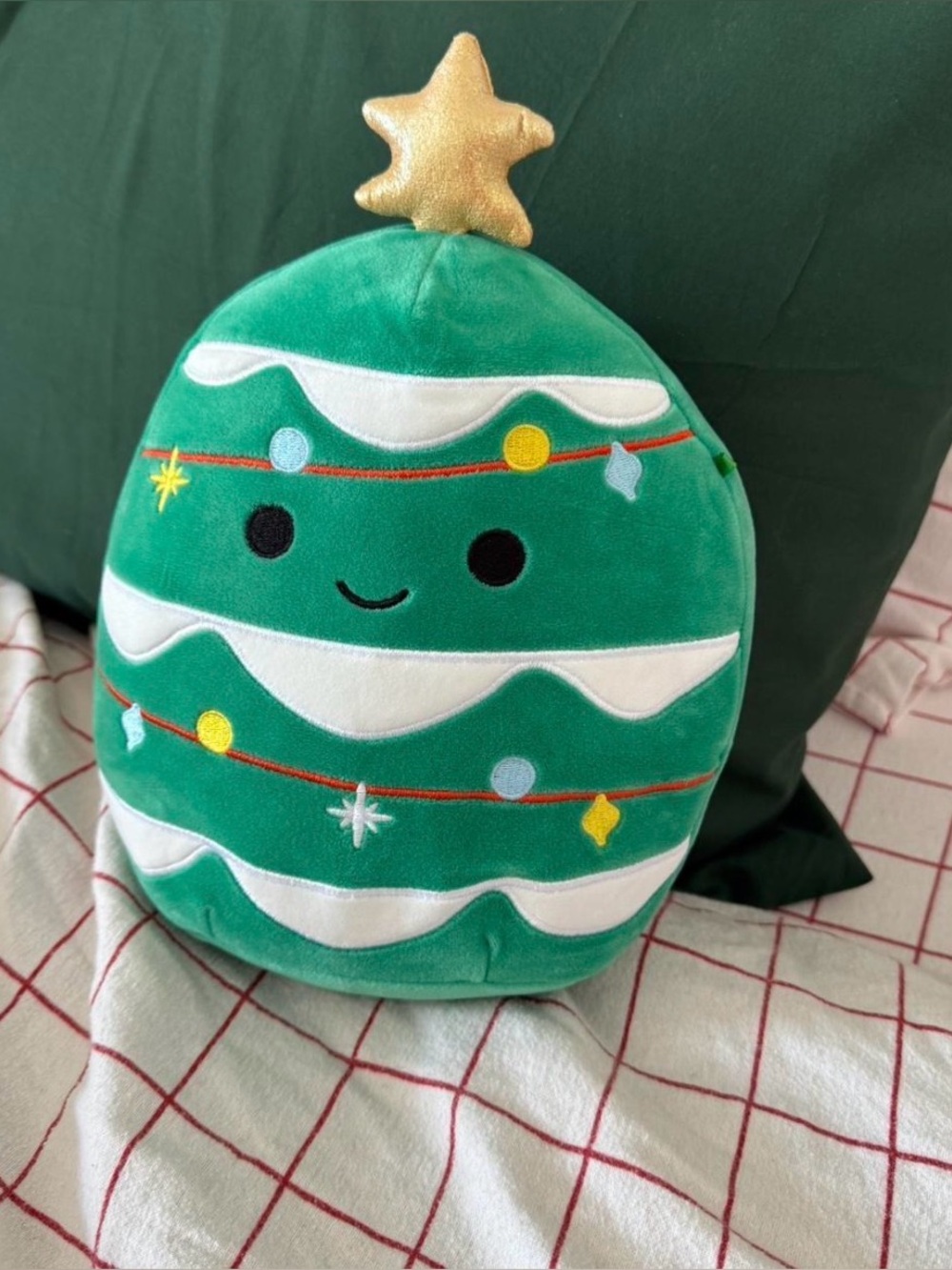 Johann 8" Christmas tree Squishmallow plush
